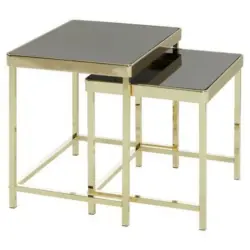 Satztisch in Metall 48/36/46 cm