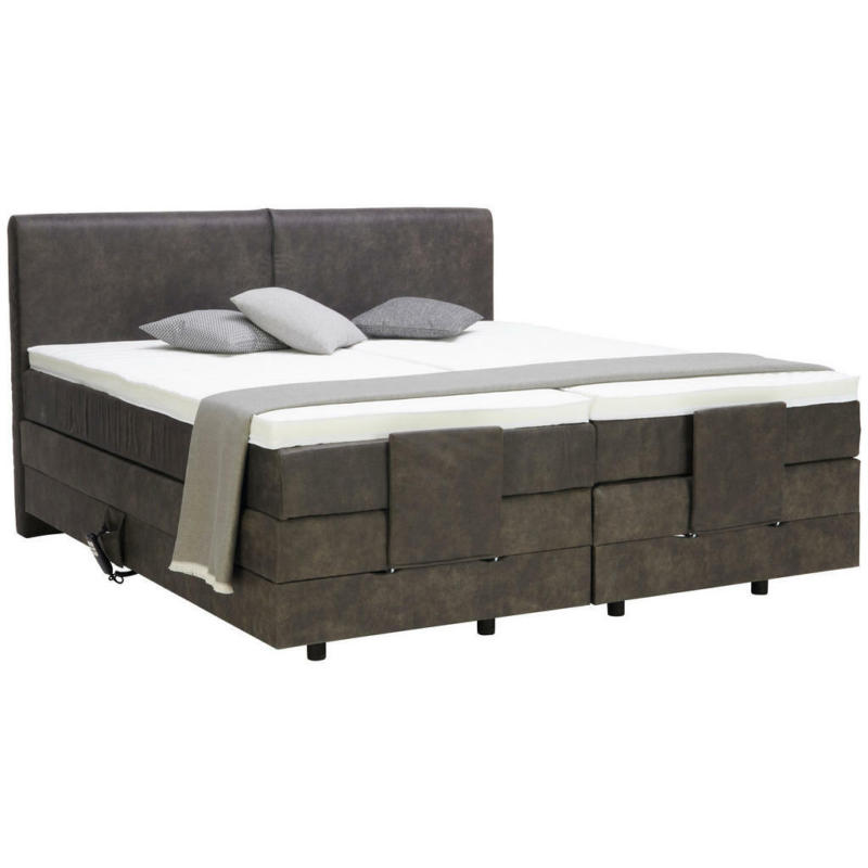 Boxspringbett 180/200 cm in Schlammfarben