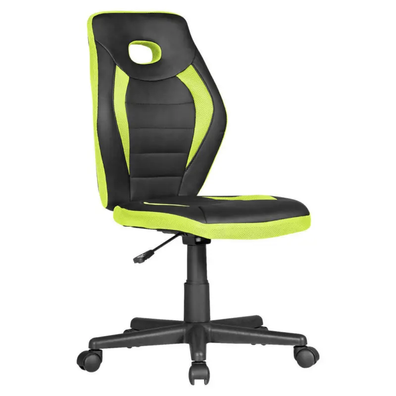 Jugenddrehstuhl in Gelb, Schwarz