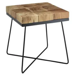 Beistelltisch in Holz 45/51/45 cm