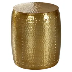 Beistelltisch in Metall 42/42/49 cm