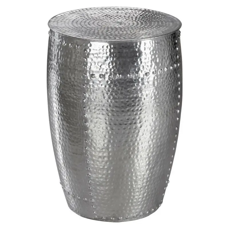 Beistelltisch in Metall 41,5/41,5/62 cm