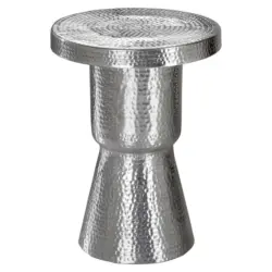 Beistelltisch in Metall 43/43/59 cm