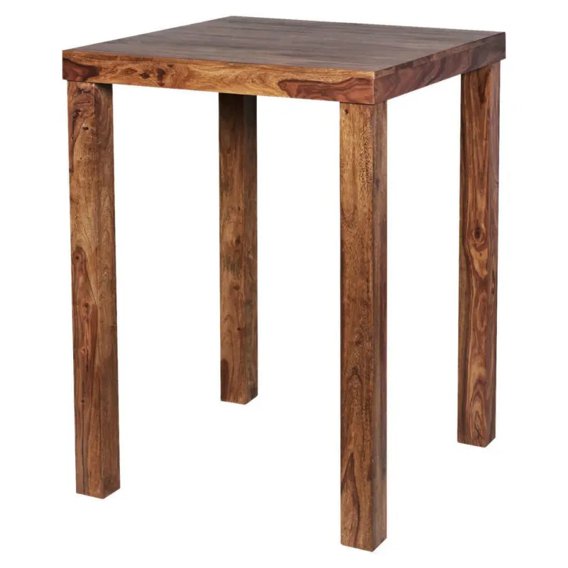 Bartisch in Holz 80/80/110 cm