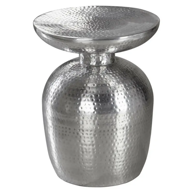 Beistelltisch in Metall 36,5/36,5/46 cm