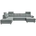 XXXLutz Lauterach - Ihr Möbelhaus bei Bregenz Wohnlandschaft in Webstoff Hellgrau