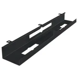 Kabelkanal 80/13/7 cm in Schwarz
