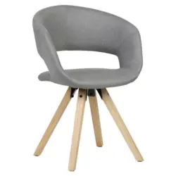 Armlehnstuhl in Webstoff