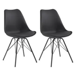 Stuhl-Set 2 St&uuml;ck in