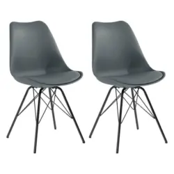 Stuhl-Set 2 Stück in