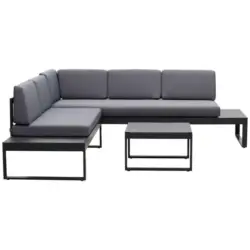 Loungegarnitur 11-teilig 219/220 cm