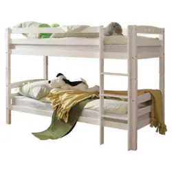 Etagenbett 90/200 cm Weiß