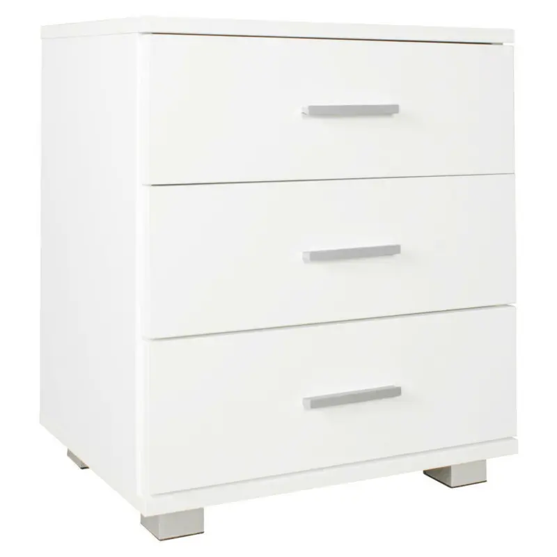 Nachtkästchen in Weiß