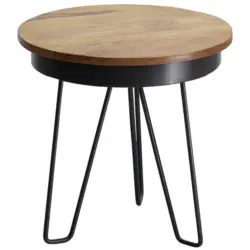 Beistelltisch in Holz 43/43/45 cm