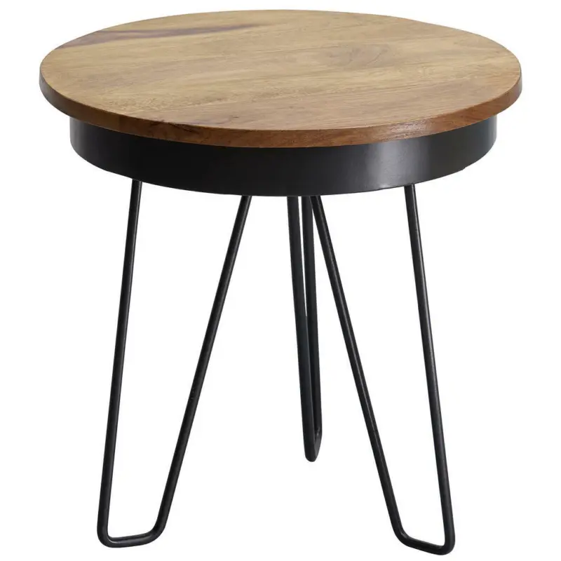Beistelltisch in Holz 43/43/45 cm