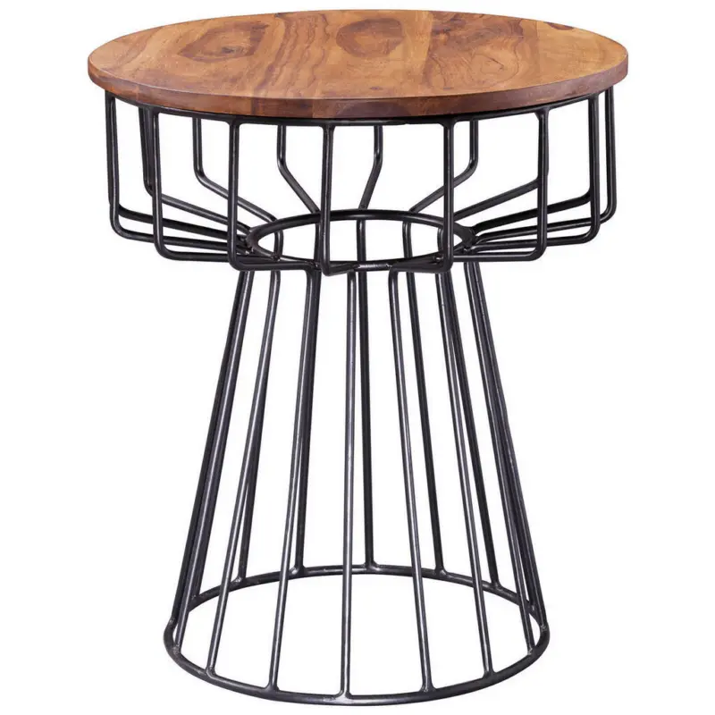 Beistelltisch in Holz 47/47/55 cm