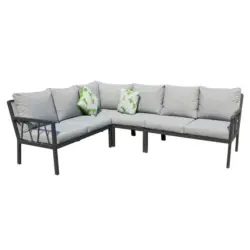 Loungegarnitur 4-teilig 197/254 cm