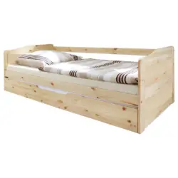Ausziehbett 90/200 cm in Kieferfarben