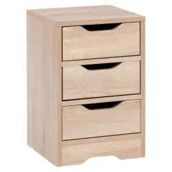 Nachtk&auml;stchen in Eichefarben