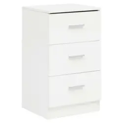 Nachtkästchen in Weiß