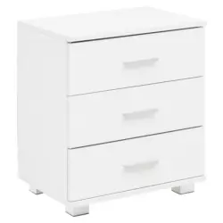 Nachtkästchen in Weiß