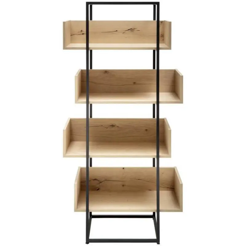 Regal 80/177/39 cm Anthrazit, Eichefarben