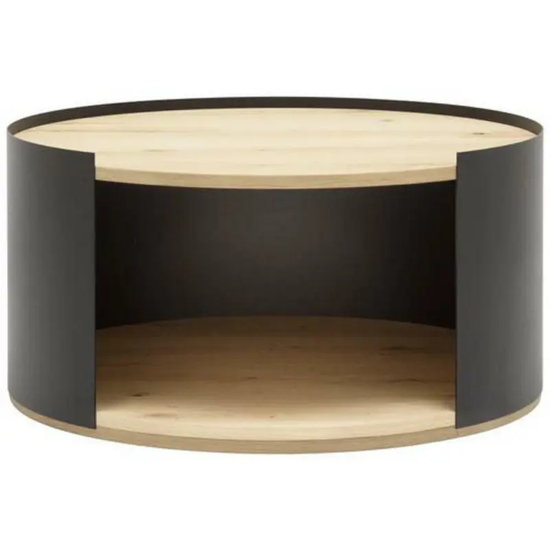 Couchtisch in Holz, Metall 80/80/40 cm