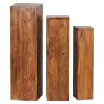 XXXLutz Lauterach - Ihr Möbelhaus bei Bregenz Blumentischset in Holz 24,5/24,5/85 cm
