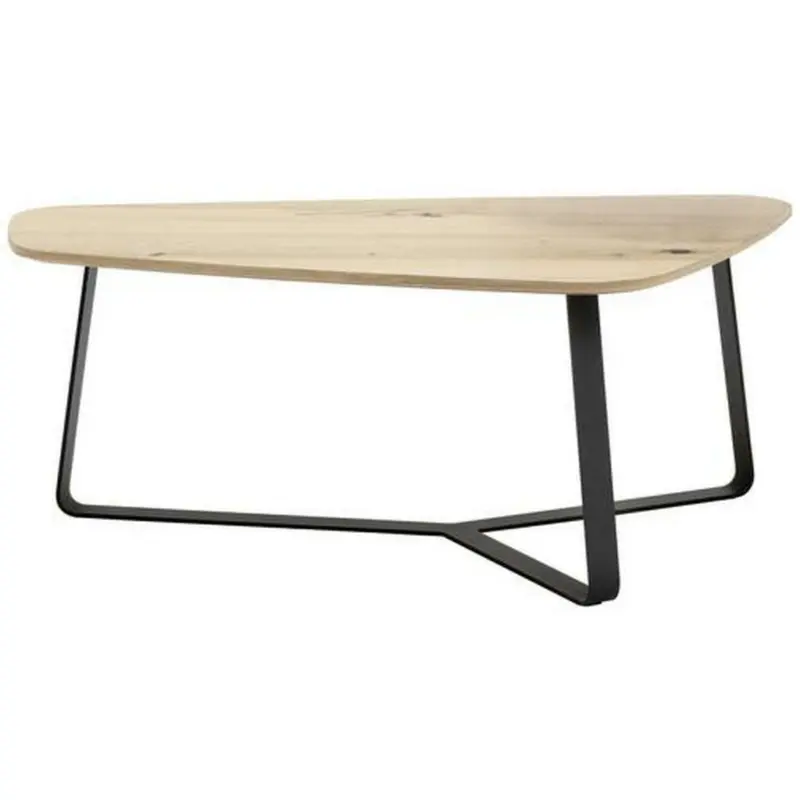 Couchtisch in Holz, Metall 110/71,1/40 cm