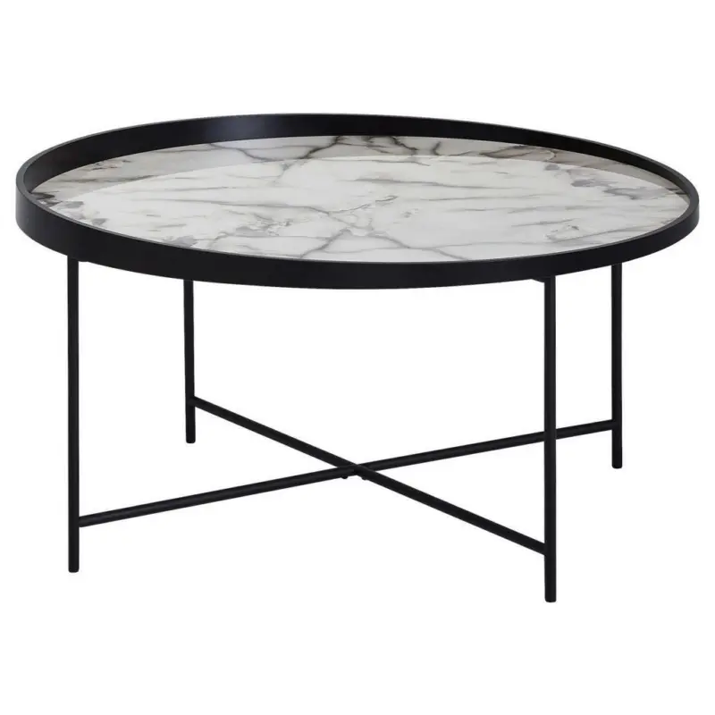 Couchtisch in Holz, Holzwerkstoff 76/76/39 cm