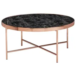 Couchtisch in Glas 82,5/82,5/40 cm