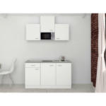 XXXLutz Spittal - Ihr Möbelhaus in Spittal an der Drau Miniküche 150 cm in Weiß, Hellgrau