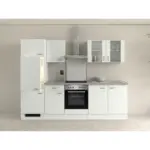 XXXLutz Lauterach - Ihr M&ouml;belhaus bei Bregenz K&uuml;chenblock 270 cm in Grau, Wei&szlig;