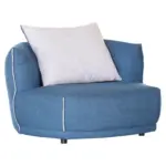 XXXLutz Lauterach - Ihr Möbelhaus bei Bregenz Sessel in Flachgewebe Blau, Hellgrau