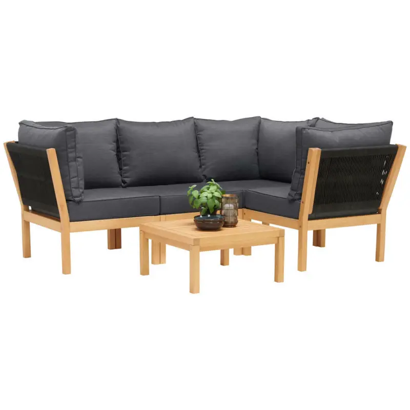 Loungegarnitur 14-teilig 208/148 cm