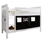 XXXLutz Lauterach - Ihr Möbelhaus bei Bregenz Etagenbett 90/200 cm Schwarz, Weiß