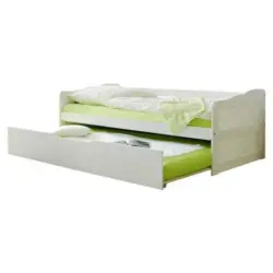 Ausziehbett 90/200 cm in Weiß