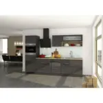 XXXLutz Lauterach - Ihr M&ouml;belhaus bei Bregenz K&uuml;chenblock 290 cm in Anthrazit