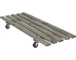 Hornbach Pflanzenroller WagnerSystem 79 x 29 x 8,5 cm Holz grau