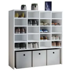 Schuhregal 92/99/33 cm