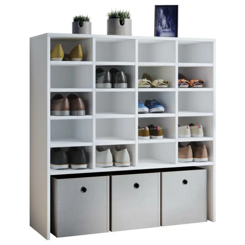 Schuhregal 92/99/33 cm