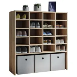 Schuhregal 92/99/33 cm