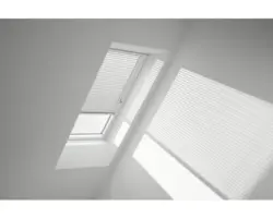 Velux Jalousie manuell weiß uni PAL SK08 7001SWL
