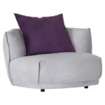 XXXLutz Lauterach - Ihr Möbelhaus bei Bregenz Designsessel in Mikrofaser Hellgrau