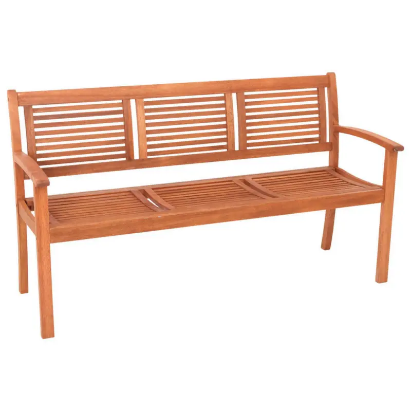 Gartenbank 160/90/58 cm in Naturfarben