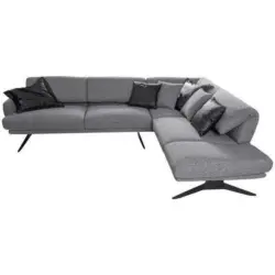 Ecksofa in Grau