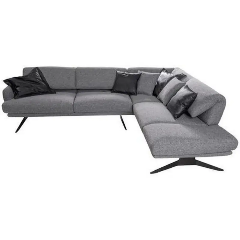Ecksofa in Grau