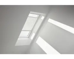 Velux Plissee-Faltstore weiß gemustert manuell FHL FK06 1256SWL