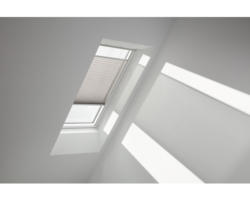 Velux Plissee-Faltstore silbergrau uni manuell FHL S08 1284SWL