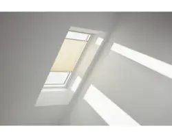 Velux Plissee-Faltstore cremebeige uni manuell FHL PK08 1278SWL